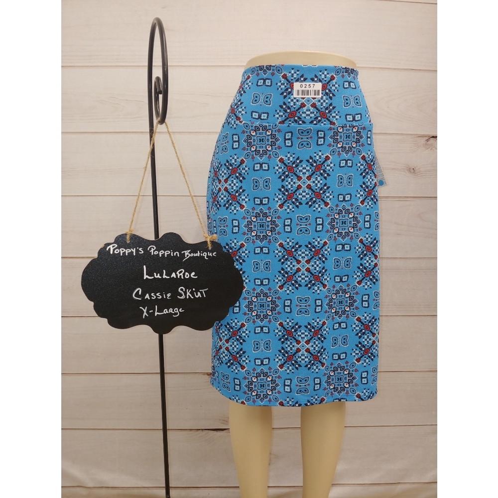 Pencil Skirt, Lularoe Cassie, X-Large